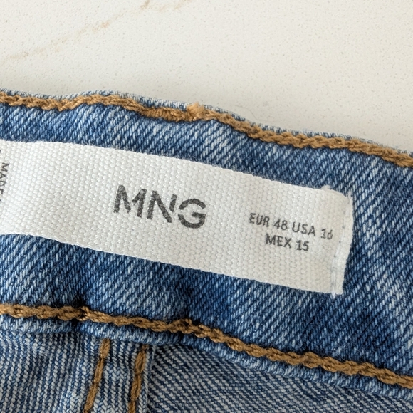 Mango Sienna Flared Crop Jeans 16 - Picture 7 of 9